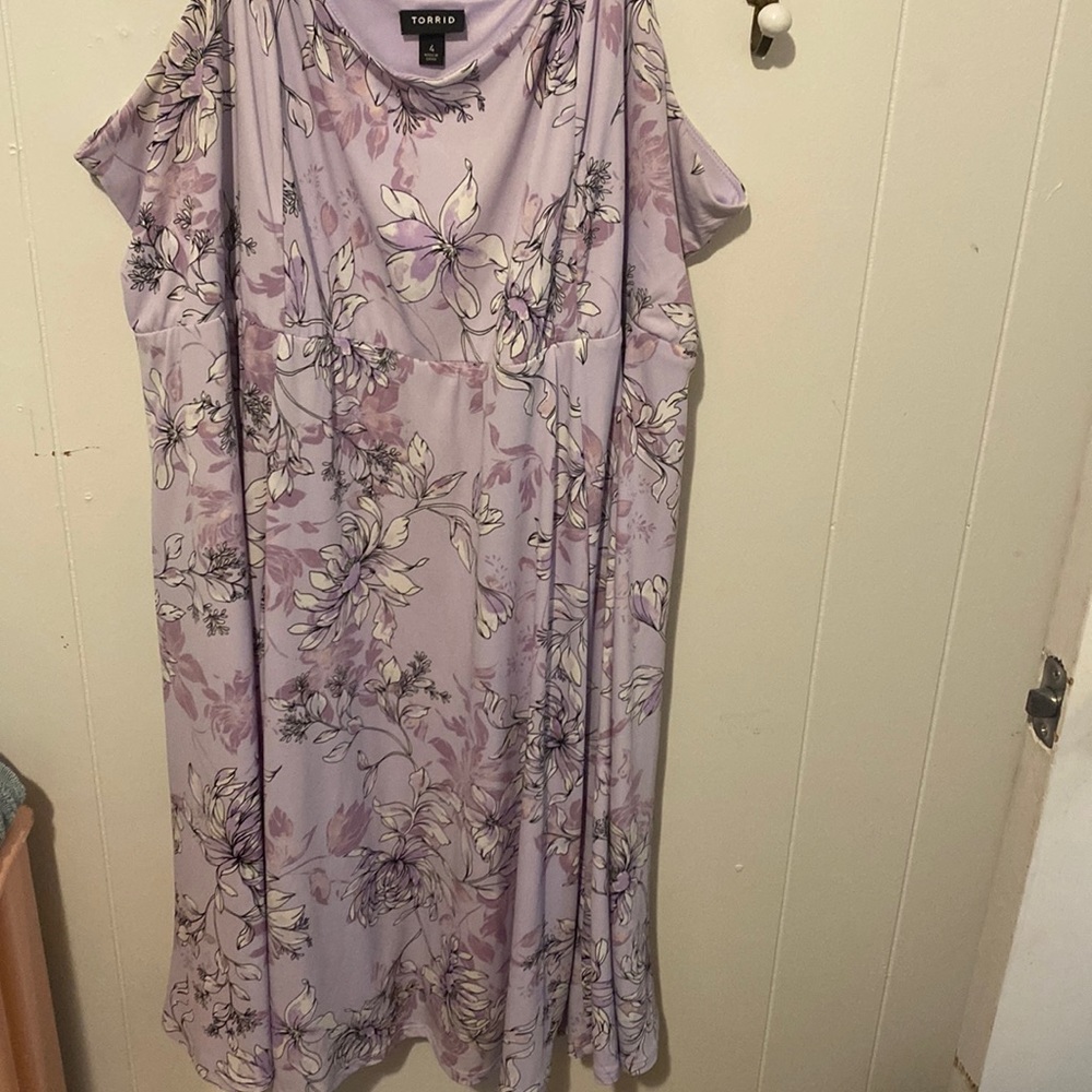 Purple dress
